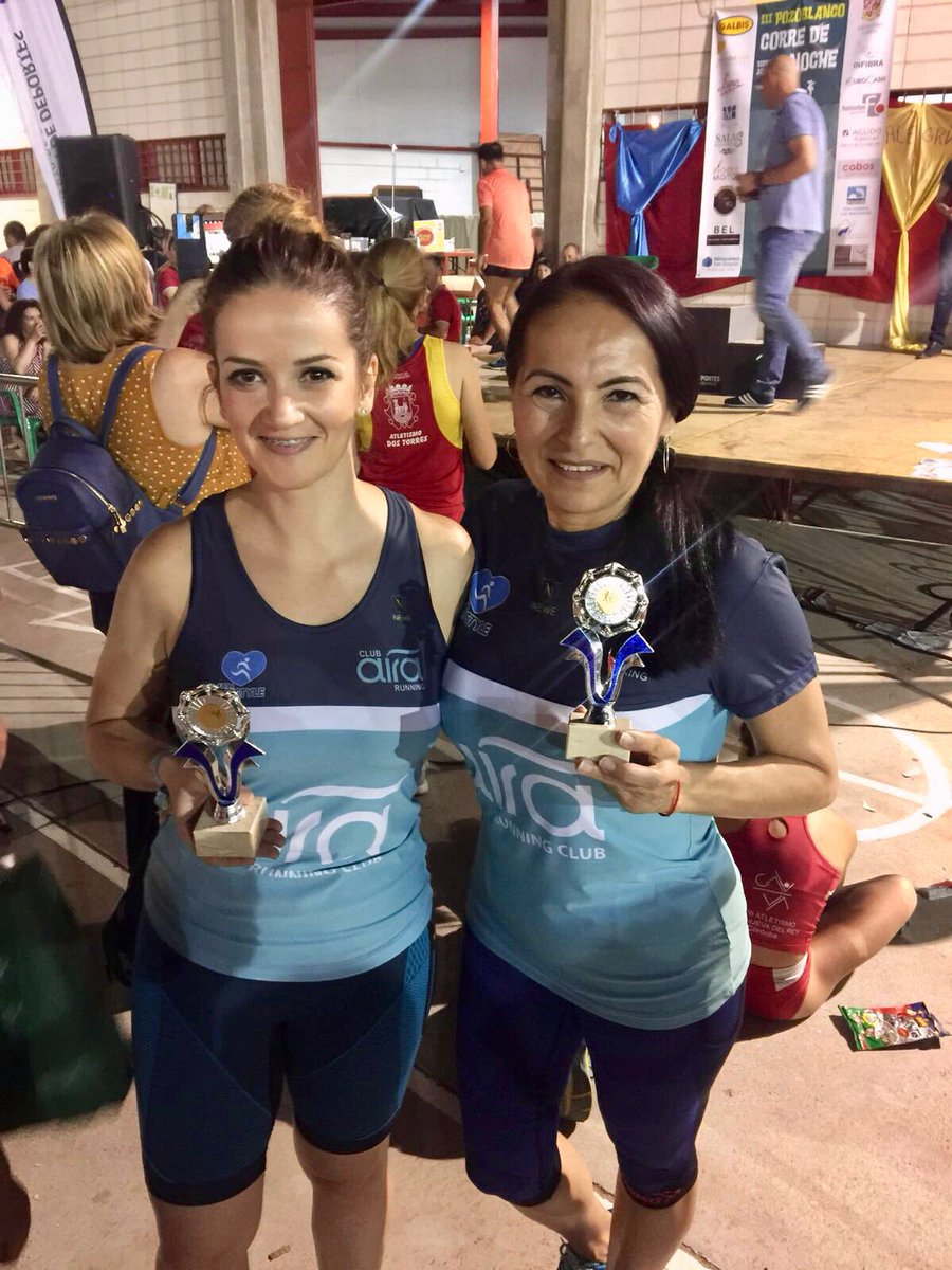 AIRA RUNNING | Enorme participación de nuestro equipo en la III Carrera Nocturna de Pozoblanco 🙌🙌

🥈 Segundo puesto para Gloria Inés ✅
🥉Tercer puesto para Ana Gema ✅

¡Enhorabuena chicas!
#equipoaira #running #fitness #viveaira