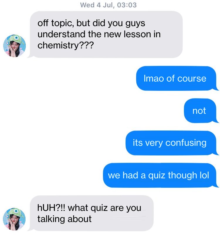 talking about school