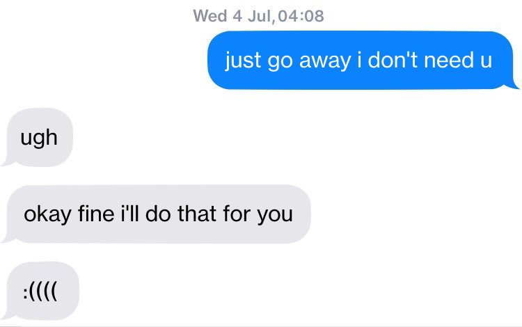 end of the conversation...