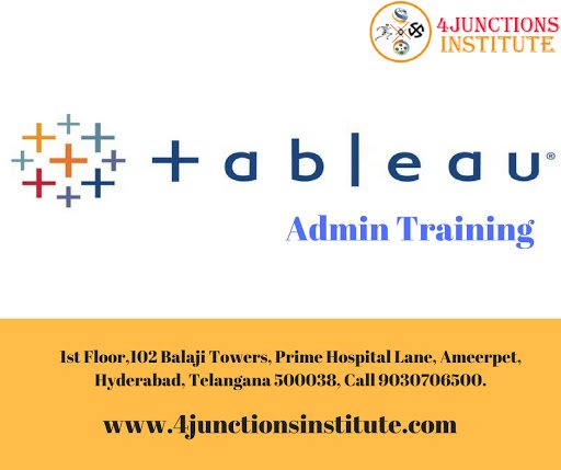 4junctions's tweet photo. Learn Tableau Admin from experts at 4junctions training institute.
Enroll Now:https://t.co/0pHYo5TMtT
#Tableau #TableauAdmin #dataviz #Dashboards #Ameerpet #4junctions https://t.co/887Kf4sxnT