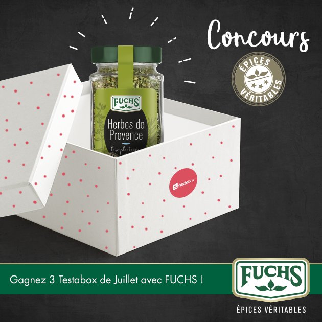 TestaboxFR's tweet image. 🎉Participez au jeu concours organisé par @FUCHS ! 🎉
➡️C'est par ici: bit.ly/2mms5TT
Sublimez vos plats avec délices ! Choisissez #FUCHS! Votre signature.