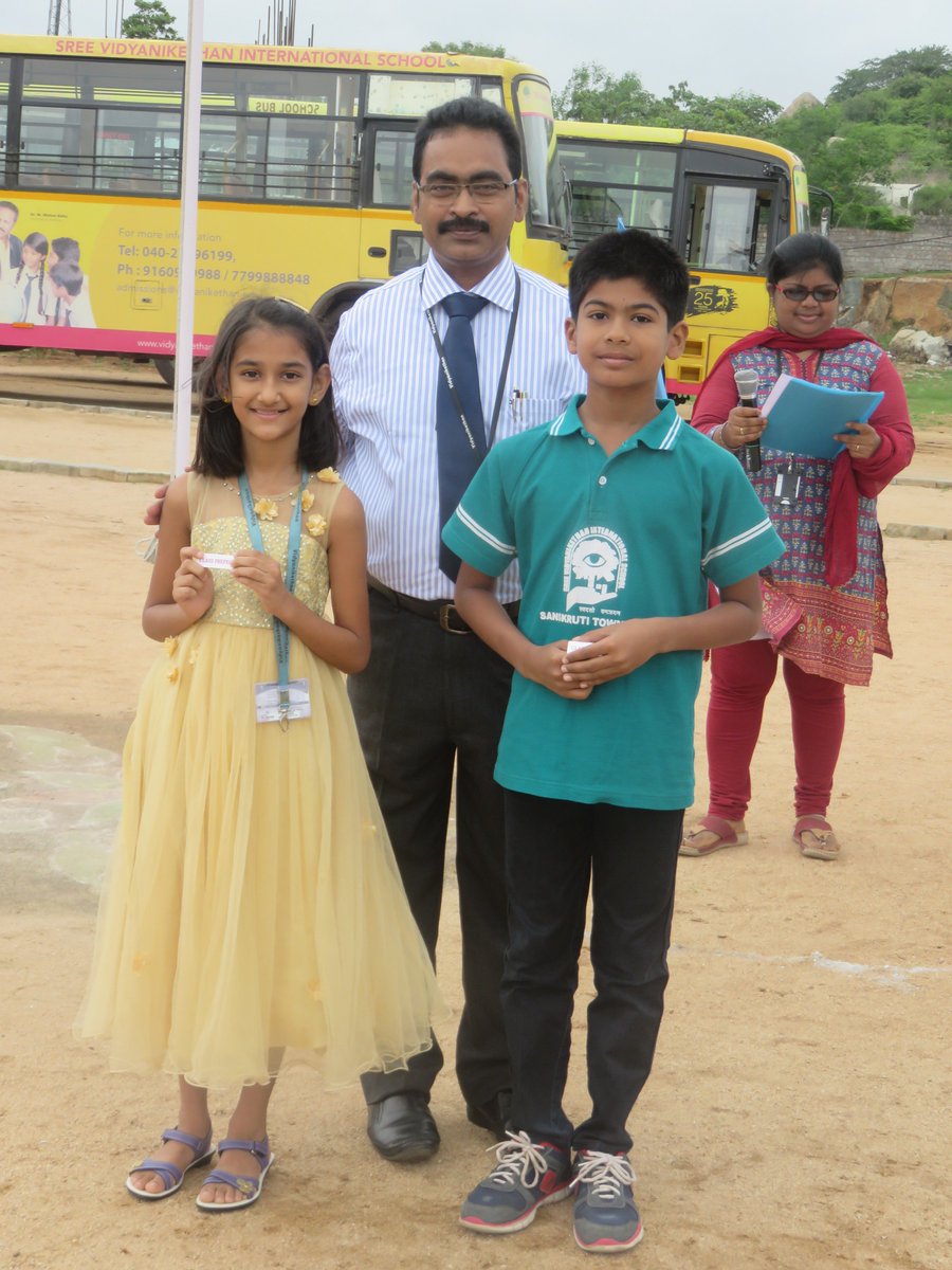 IVidyanikethan's tweet photo. Class Representatives of Classes, Nursery to X were Selected and Badges were issued in today Morning's Assembly. All the Best, Leaders!! https://t.co/6G5iNlx6xN
#SVIS #Sreevidyanikethan #Vidyanikethan #Morningassebly #Classrepresentatives #Hyderabad https://t.co/5txVOrV8MF