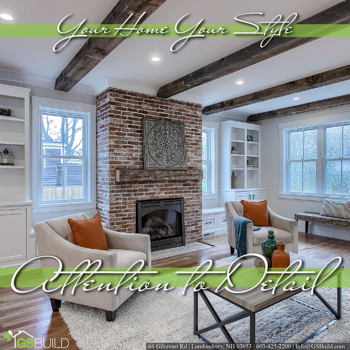 BuildGS's tweet photo. You imagine it; we'll create it. Luxurious custom made homes developed to reflect your style. Inquire on our website to discover more about our collaborative home building process. https://t.co/EUKIj6mSH5 #YourHomeYourStyle

Credit: Perfectly Placed For You on the superb staging! https://t.co/eCQglnZPK3