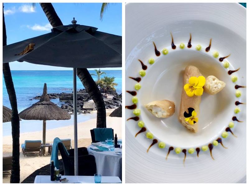 Beachcomber_'s tweet photo. In the shade of the emblematic "badamier", taste the delicious "Smoked marlin cigar, palm heart tartar" of Chef Michel de Matteis at Royal Palm Beachcomber https://t.co/M10Kii41Ee #Mauritius #Gastronomy https://t.co/CxuZl4whXE