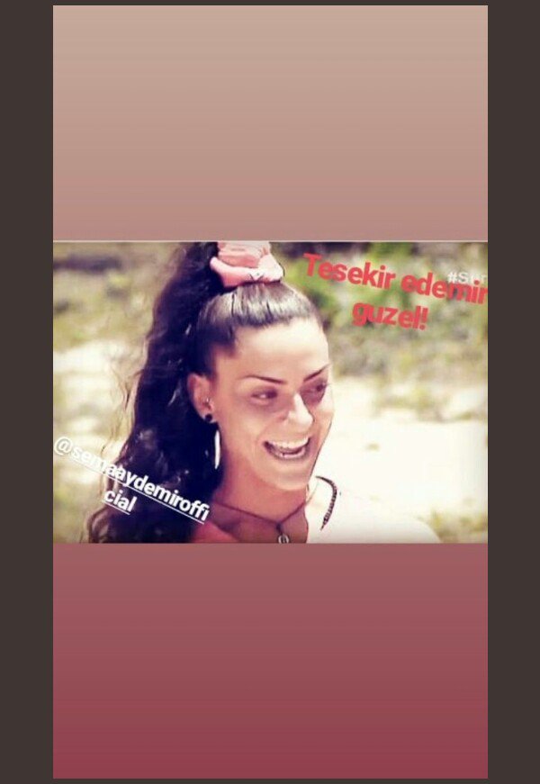 Meina çok tatlısın yaaaa 💞💞 #survivor2018 #semaaydemir #Safc