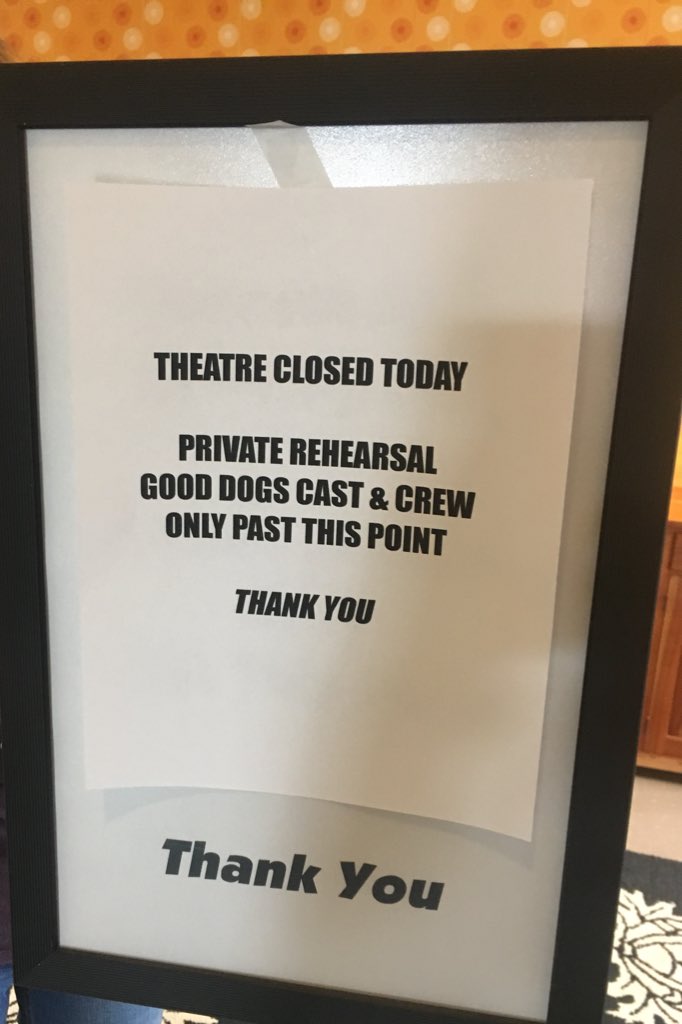 Racho_Dix's tweet photo. This felt so cool. 
WE OPEN THIS WEEK! Make sure you get your tails to this show! 🐶❤️ https://t.co/a9nRyspeO8