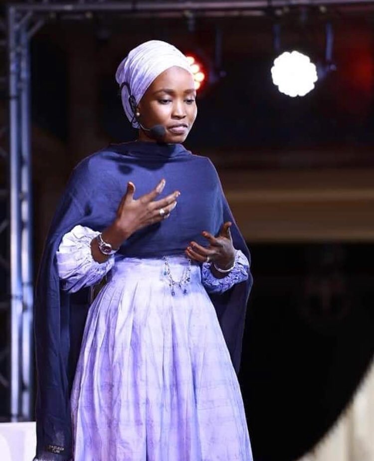 WeStandWelrufai's tweet photo. We celebrate you @fatimayetcha for sharing your experience with @TEDxMaitama https://t.co/SEjpd4I6O7