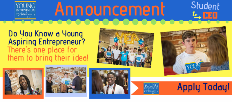 YEA_Macon's tweet photo. APPLY TODAY FOR THE UPCOMING YEA! C/O 2019 https://t.co/PIsPuwOhXI https://t.co/Z6rqeDPaN4
