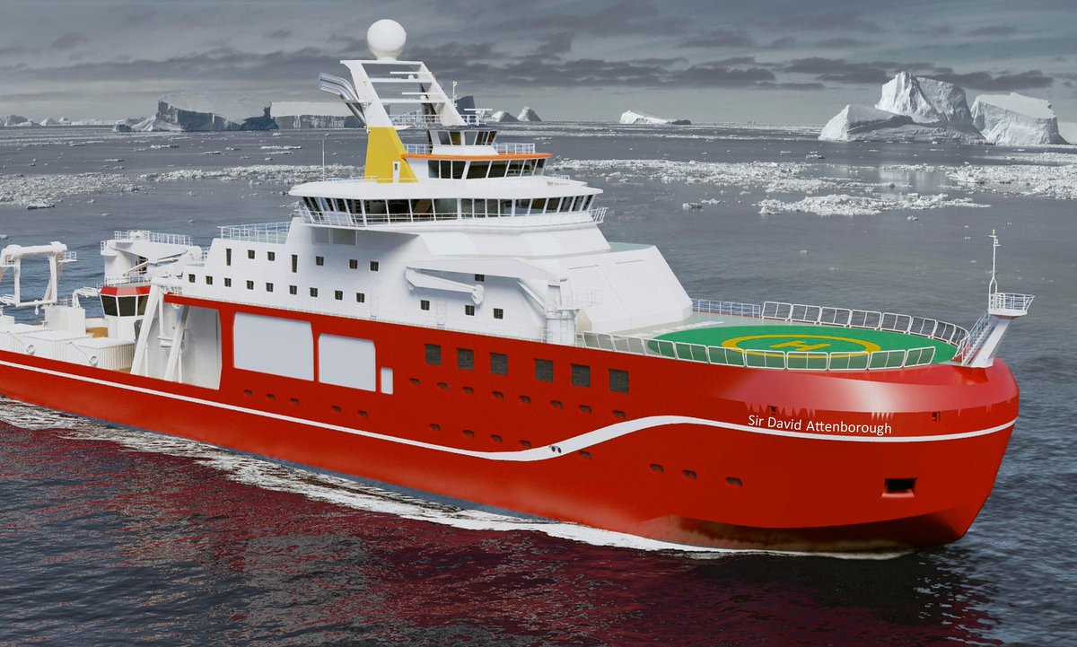 #Liverpool City Region launches the BIGGEST civilian ship to be built in the UK for 30 years, representing the UK government’s most significant investment in polar science since the 1980s > theguardian.com/environment/20… … #BoatyMcBoatface #Wirral