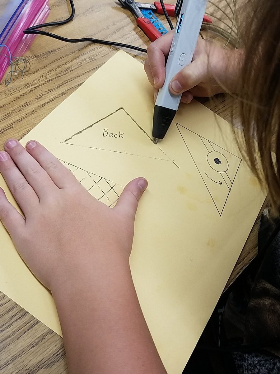 lvnfree4's tweet photo. CSI dental implants, layering digital music w Music & Technology, Bookmarks created with a 3D pen, exploring in Engineering! @VBTitleI @vbschools #vbstemcamp18 https://t.co/b0JAQn0YD2