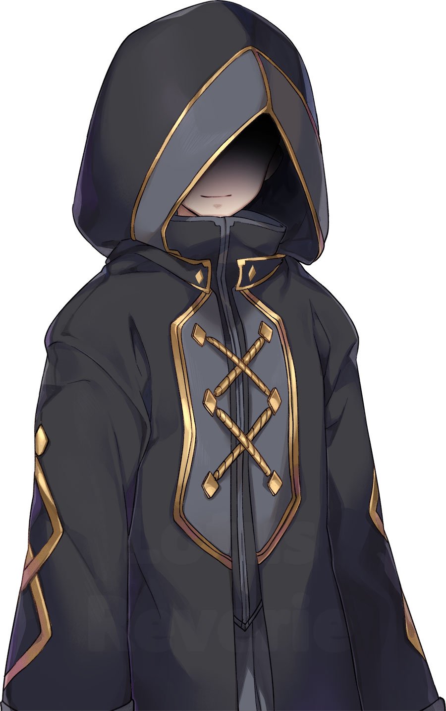 Photo wallpaper anime boy and sweatshirt with hood - KDE Store