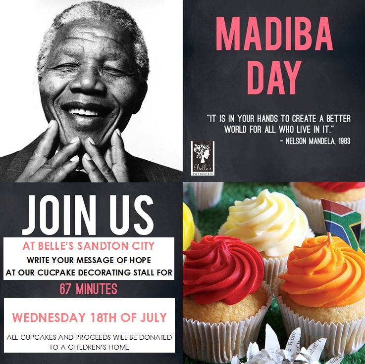 #MandelaDay #cupcake