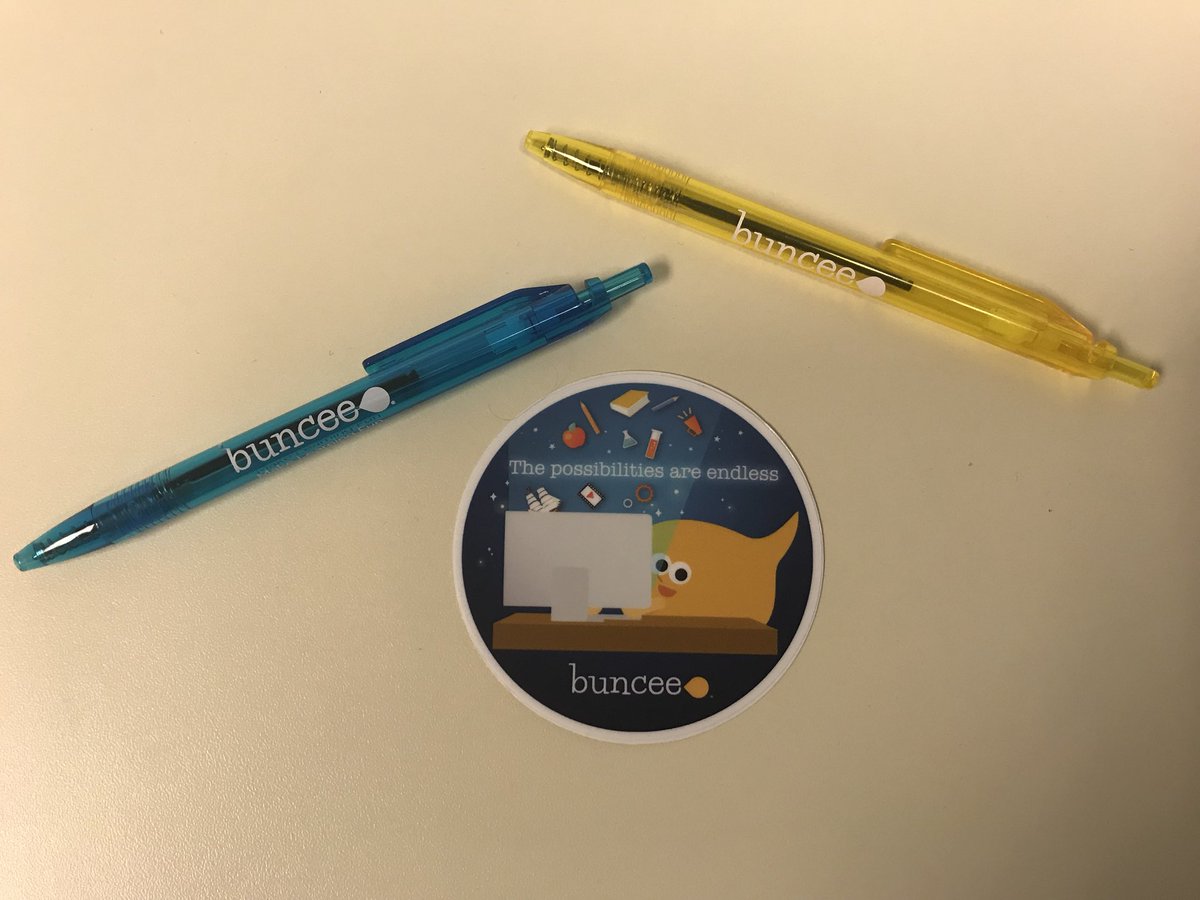 edcampwlsv's tweet photo. Thank you to @thejoylabz @Buncee @Seesaw for the great EdCamp swag.  There is still time to sign up for the Aug. 15th EdCamp in Wellsville, NY. @WellsvilleCSD https://t.co/o3EMj3vr45