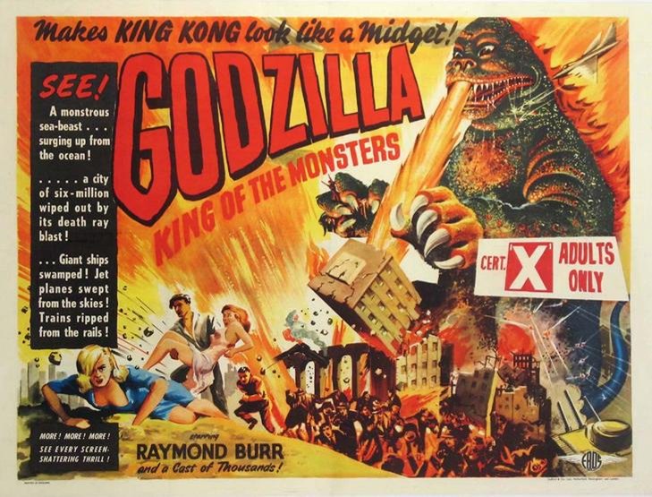 FilmOnPaper's tweet photo. Friend of the site, and author of the must-own book 'British Film Posters', Sim Branaghan has just published an extensive article on the history of Godzilla (and friends) films released in the UK. It's well worth a read if you're a Kaiju fan: https://t.co/6bIUWX09dy https://t.co/bE56LHIU3o