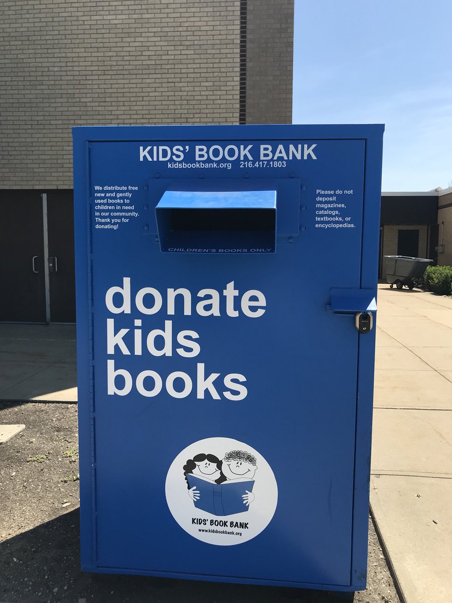 Our Student Board is at it again! Did you see the new book collection bin at Gurney? Please donate kids/teen books to be given to those in need by the Cleveland Kids’ Book Bank. Thank you #cfevs for all you do to support our initiatives.