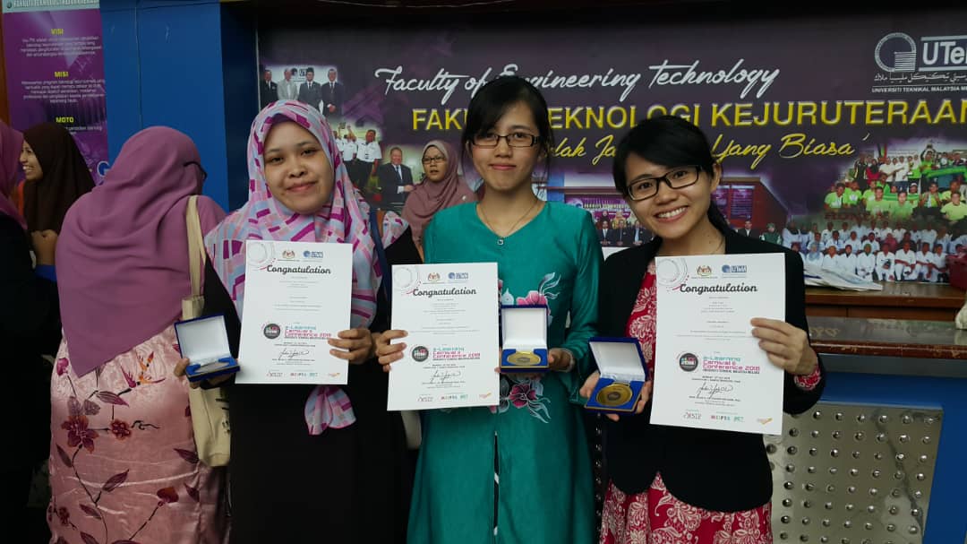 meipta_official's tweet photo. Congratulation to Universiti Teknikal Malaysia Melaka - UTeM for organizing a successful e-Learning Carnival and Conference 2018. https://t.co/CxCBYRDToY