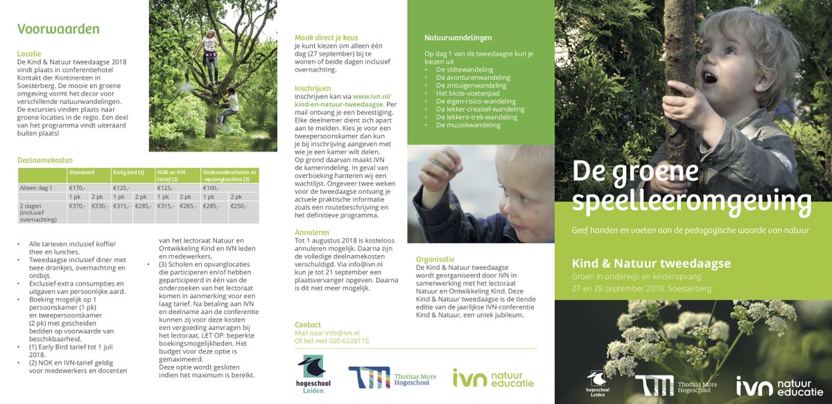 jullie weten...
we zijn gestart met een groot groen onderzoek. groencement.nl/634-belangrijk… 
dit doen wij o.a samen met IVN. 
Zij organiseren een mooie tweedaagse Groen Cement is er - jullie ook? ivn.nl/conferentie-ki…