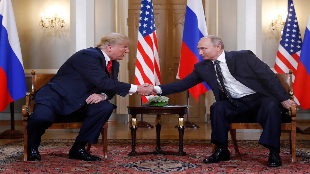 Trump, Putin go 1-on-1 during Helsinki summit bit.ly/2mkoxBu?utm_so… https://t.co/msoyexi2kv