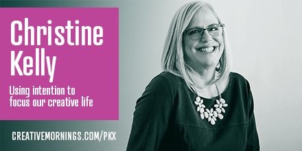 CM_Portsmouth's tweet image. Registration for #CMintention with Christine Kelly opens up at 9 AM. See you on Friday. #CMPKX
creativemornings.com/talks/christin…