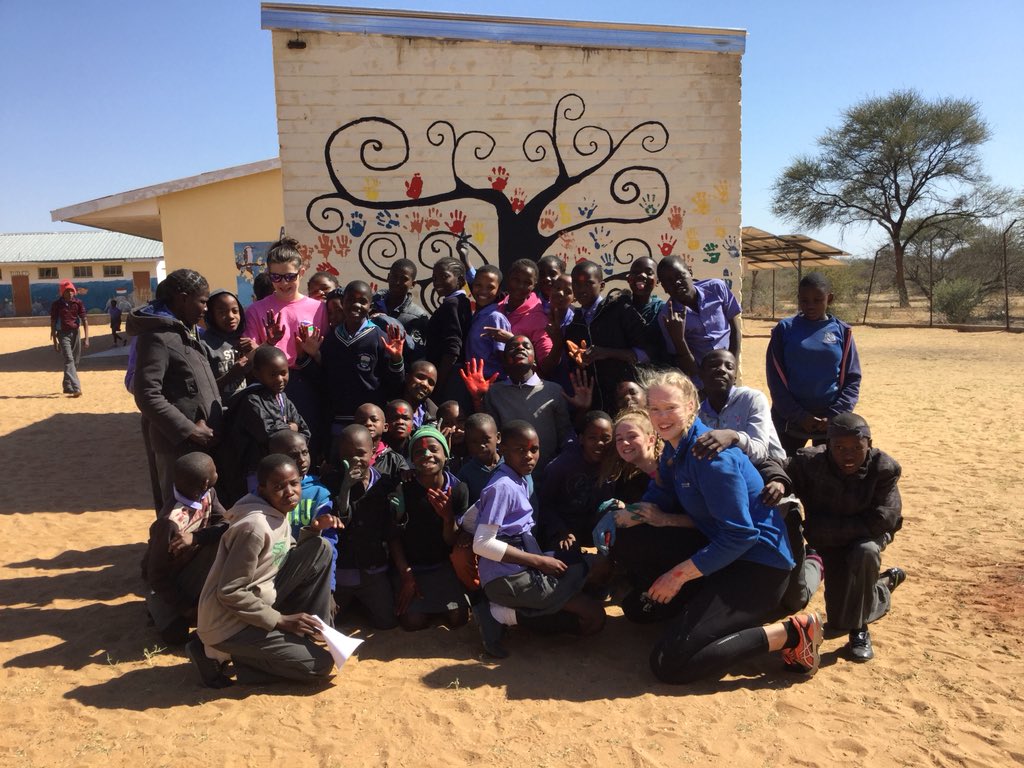 mountnamibia's tweet photo. They were a right handful!! ✋🎨#himumanddad #dontwanttoleave https://t.co/82E3P5KM1K