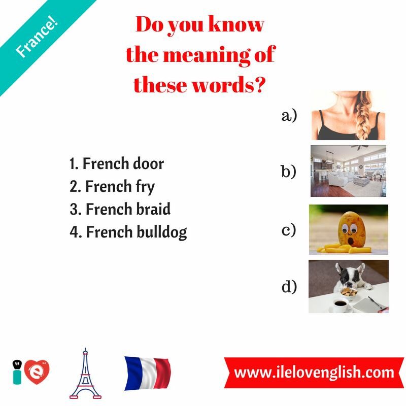 ILElovenglish's tweet photo. Match the expressions to the photos! #ilelovenglish #ileyourself #onlinelessons #english #france #wordcup2018 #france2018 https://t.co/04XFsF1PmZ