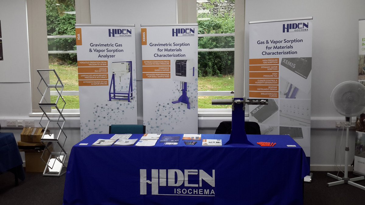 All set up in overcast Ambleside, for #BZA2018. Looking forward to an interesting and productive meeting!

<a href="/BritishZeolite/">BZA</a> #zeolites