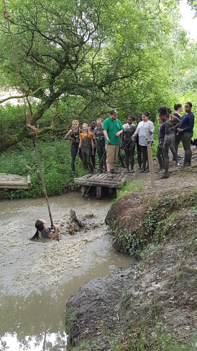 WEducap's tweet photo. Fun @ Challenge Valley! The muddiest assault course in the world! Well done Girls Group. @WillowsMrNorman @willowshigh @YMCACARDIFFYP https://t.co/NGK1c29cpl
