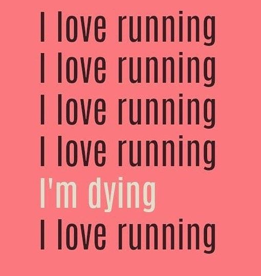 I know my head says this A LOT! How about yours?  #runningisamentalgame