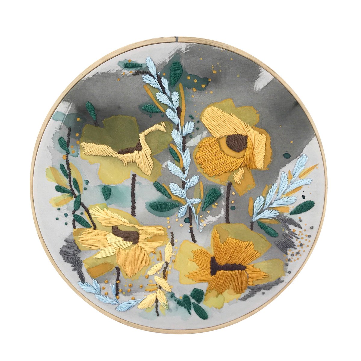 ovobloom's tweet photo. New on @Etsy via; https://t.co/mD5JFx5GiB #handembroidery #embroidery #botanicalcreativity 🌿 https://t.co/gYLq5G2c4F