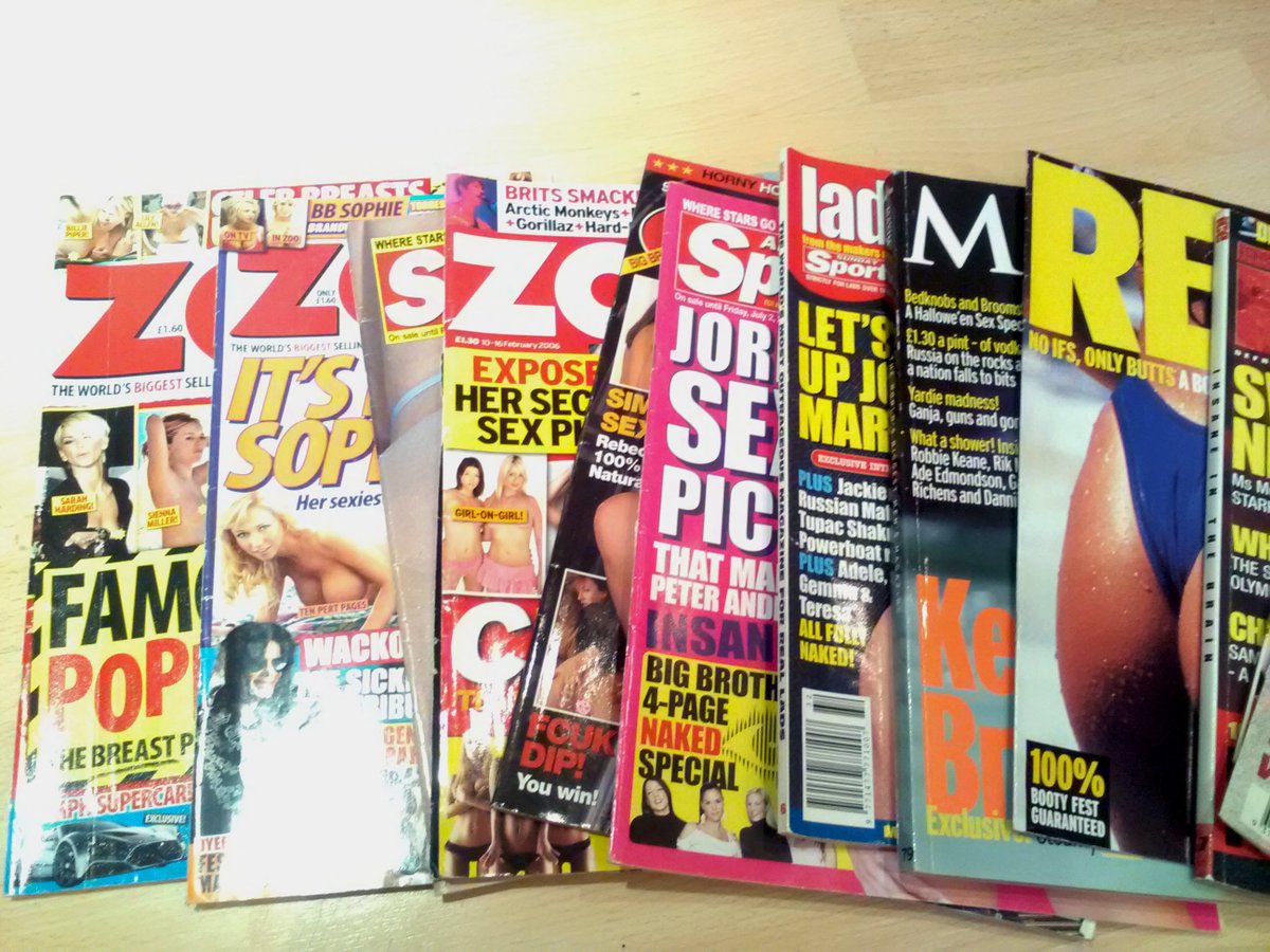 PictureBankLtd's tweet photo. We still have some magazines left for sale including #Nuts #Zoo #Maxim #UltraforMen #FHM #Mayfair etc
Please message us for more information :)
#PictureBank #LadsMags #Magazines #Glamour https://t.co/YMSuymb7GK