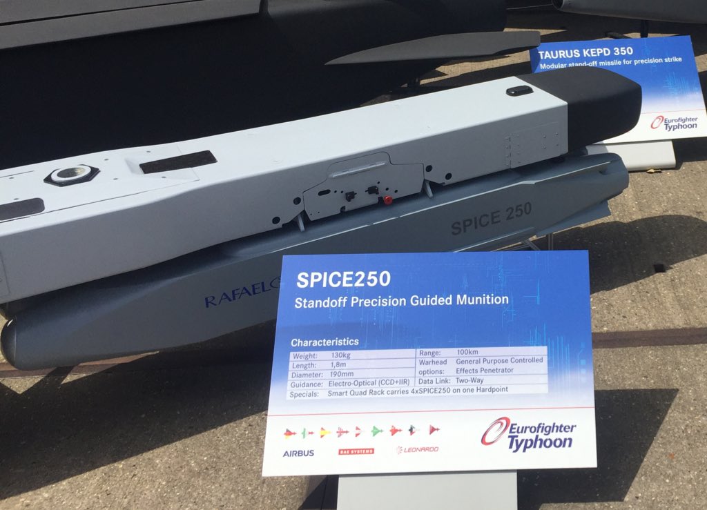 Spice 250 Precision Guided Munition, Israel