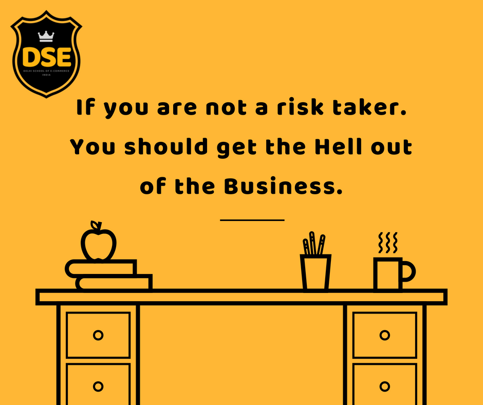 delhi_e's tweet photo. Tell me an Entrepreneur who can't take risk. https://t.co/0qNRCNmmOd