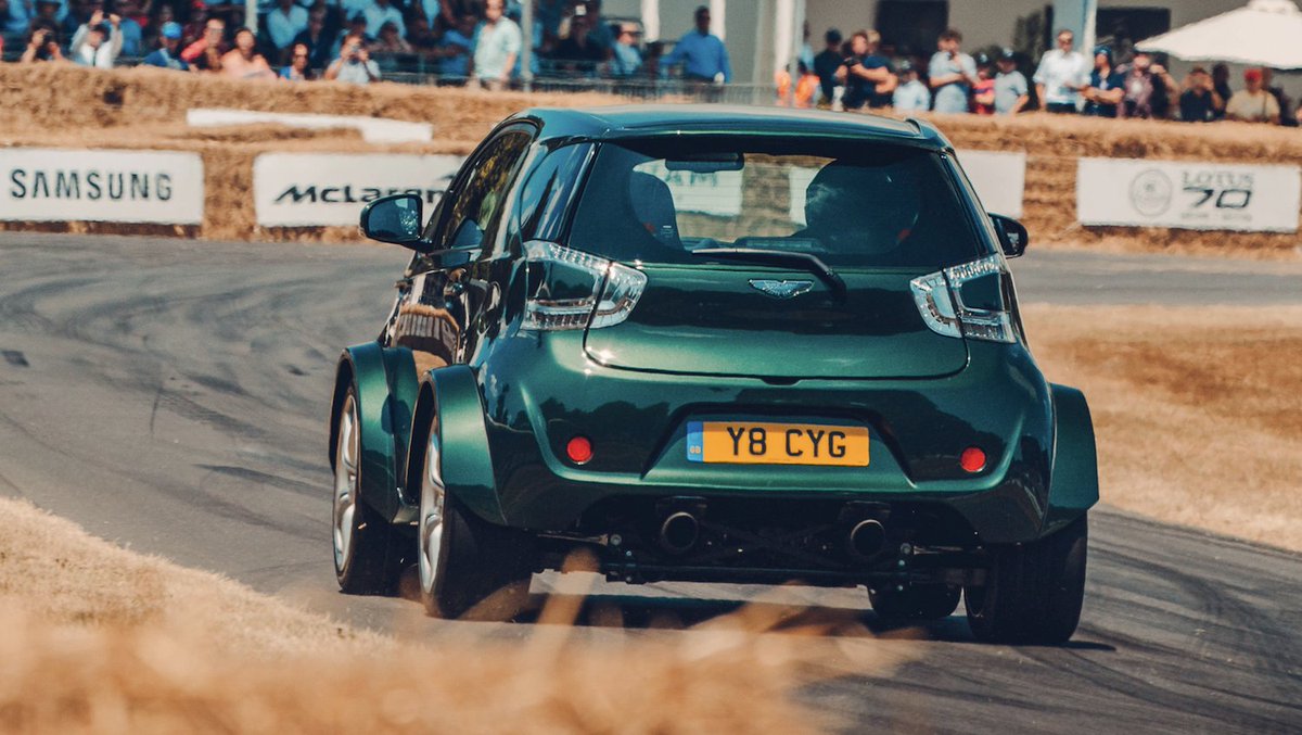 A V8 In Small Car Equals Hiness Aston Martin Cygnet A V8 In Small Car Equals Hiness Aston Martin Cygnet Review 430bhp City
