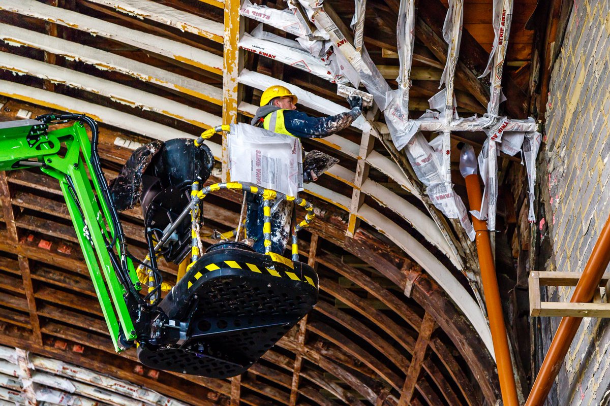 brightdome's tweet photo. Original features are being carefully restored.
Donate today to continue to #BuildBrightonDome
https://t.co/Hge7K0mgjy
#Brighton #Brightondome #heritage #protectinghistory #regency #architecture #history #restoration https://t.co/7ZOGb3qiwr