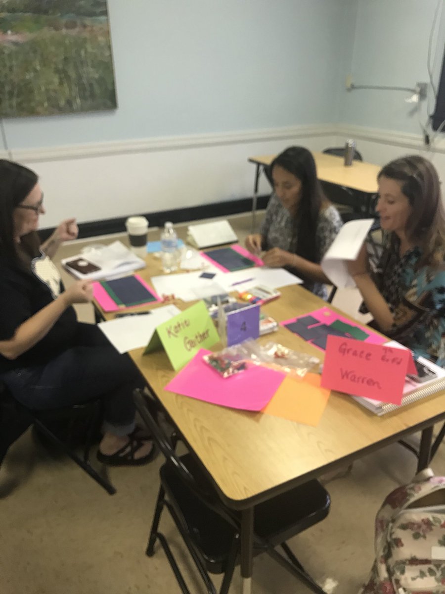 JRParris72's tweet photo. 7/8th Grade #HCDEmath Teachers from across @hamcoschools making sense of equivalent expressions by using Algebra Tiles to represent their thinking. Deepening our understanding so that we can provide more access and challenge for our students. https://t.co/ZfP6gq8loQ