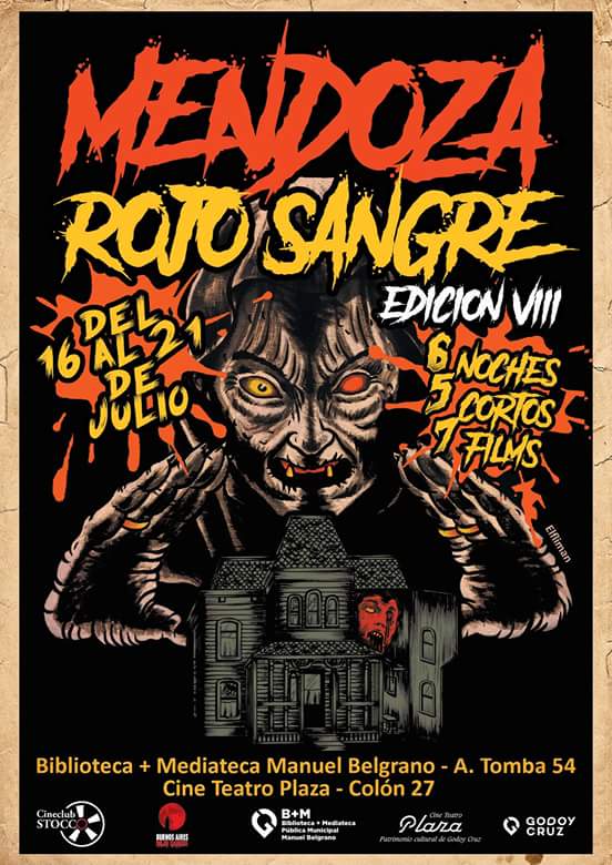 Comida_deGusano's tweet photo. #Hoy | #Cine | #Gratis
21hs
#MendozaRojoSangreVIII .
#MERSVIII #Cineclubismo #CineIndependiente #CineDeGénero #BARS18 https://t.co/729Ub1iN9f