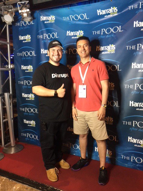 healthsapiens's tweet photo. Karim Babay and CEO of Disrupt, Anthony Delgado @xanthonydelgado, discuss how HealthSapiens is disrupting Healthcare. #BlockChainWorldConference #Crypto #Blockchain https://t.co/rXEoytPg2B