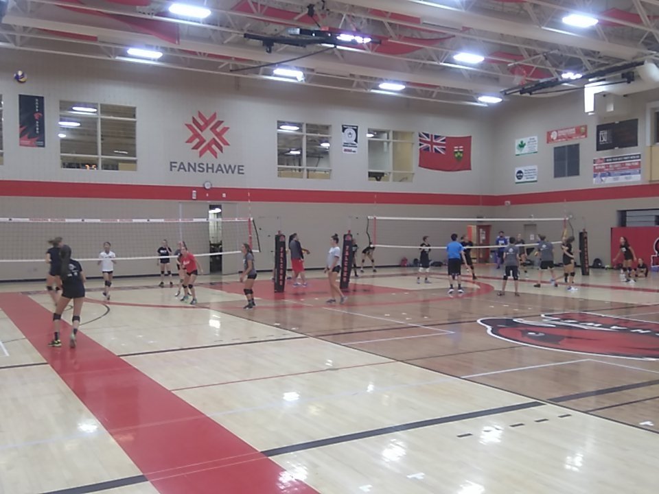 mrtoldham's tweet photo. First day of @go_fcvc elite volleyball camp. Lots of signs of hard work here! https://t.co/JNeCHmEfMC