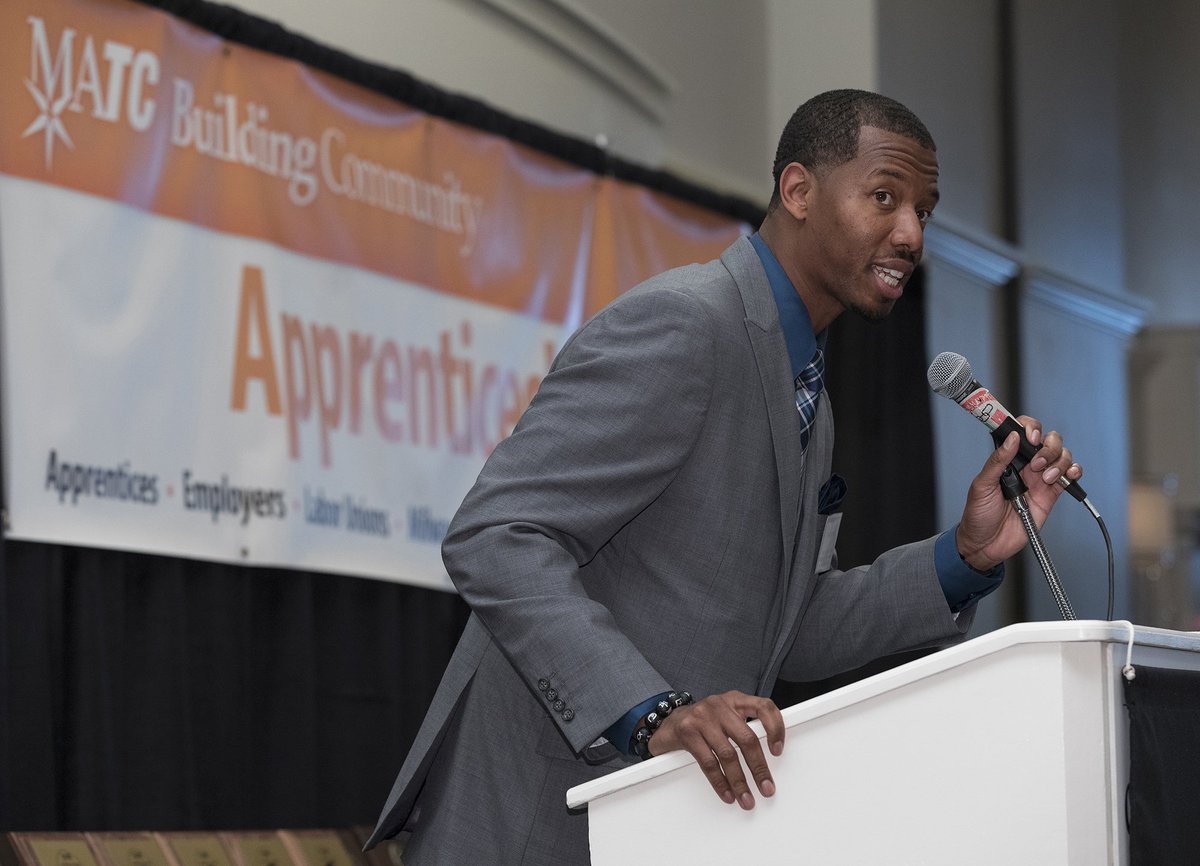 matcmilwaukee's tweet photo. #MATC has more than 1,600 faculty and staff--leaders in their industry. David Polk, associate dean of Apprenticeship Trades and Industry, recently joined the U.S. Green Building Council’s 2018 Market Leadership Advisory Board. Congratulations, David! https://t.co/sZIGPPTscz
