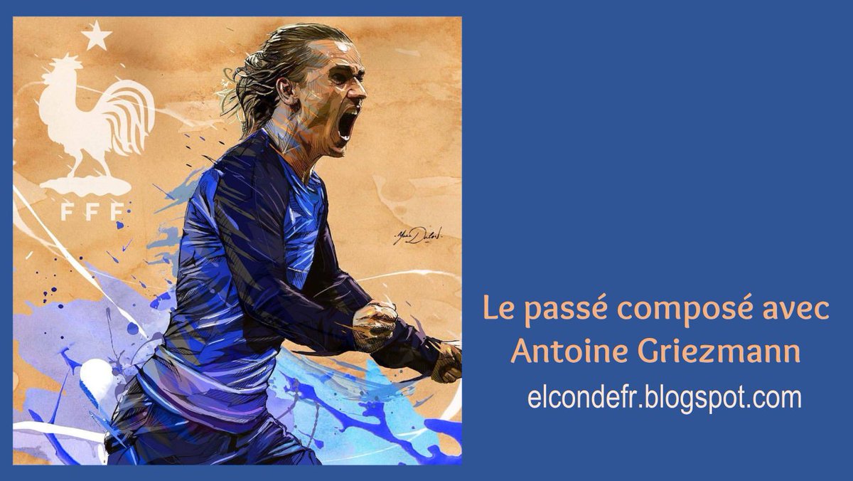 elcondefr's tweet image. ElConde.fr rend hommage aux meilleurs titulaires de l&apos;#équipedeFrance 2018. goo.gl/d6m45U Grâce à #Griezmann, #Pogba et #Mbappé, vous pourrez réviser le #passécomposé en complétant leurs parcours professionnels! #FRA #Coupedumonde2018 #FLE #frenchculture