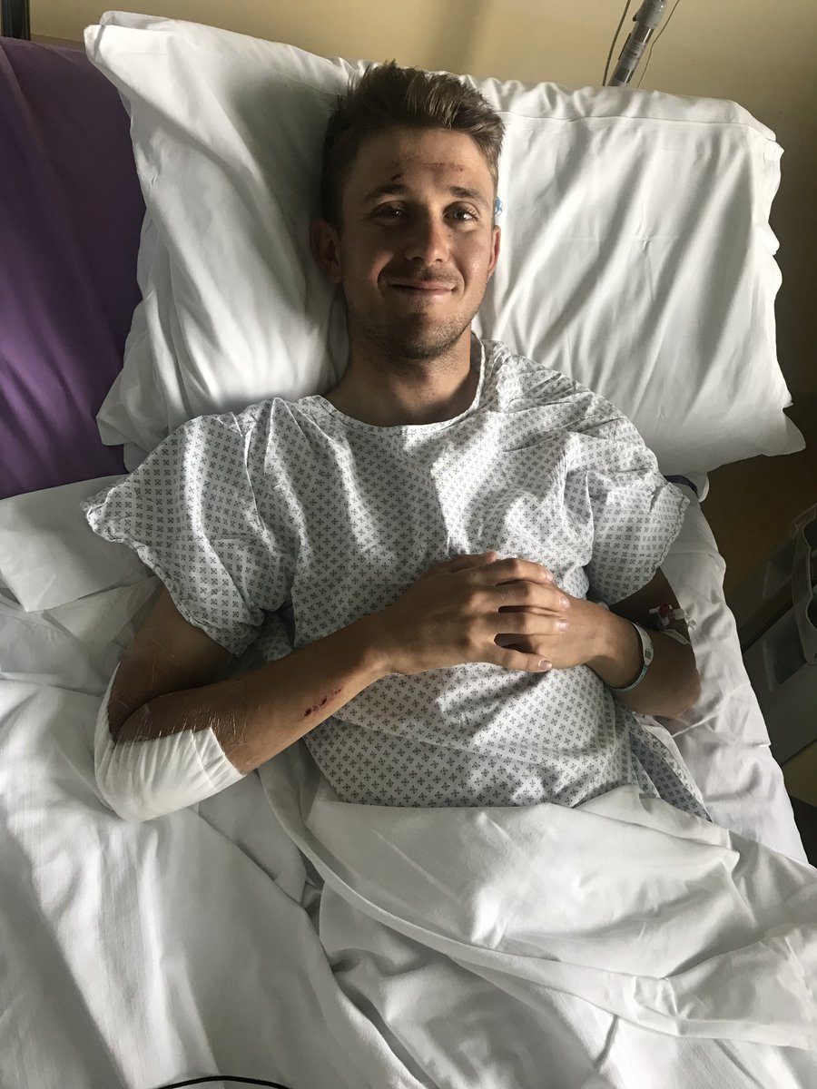 HagBermanJayco's tweet photo. *UPDATE* from @willbarta on his femur break back in June at @giroditaliau23:
"As far as breaks can go, I apparently got quite lucky, and will be able to return to 100%..."
More from Will on his injury, rehab, and what's next 👉: https://t.co/Sd7bKIfTCR
#PROVEIT https://t.co/r348lsTn3V