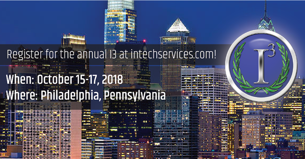 IntechInsider's tweet photo. We're excited to announce this year I3 will be in Philadelphia, Pennsylvania, October 15th-17th. We're looking forward to bringing everyone together for a valuable Teflon™ education opportunity. Visit our site to learn more or register: https://t.co/fw2mIg0mLK https://t.co/PwbUOn9k0A