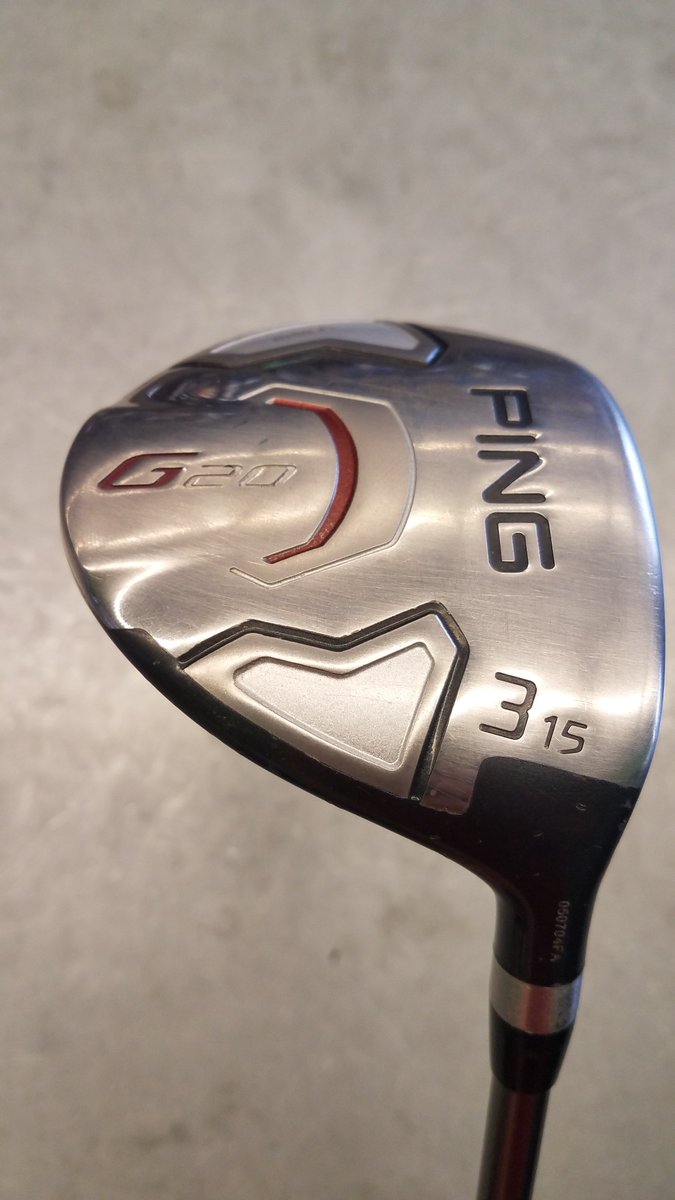 PlayClawson's tweet photo. This club will help you on those long Par 5 holes!!!  Ping G20 3 wood.  #qualityused https://t.co/omFiDLsVGB