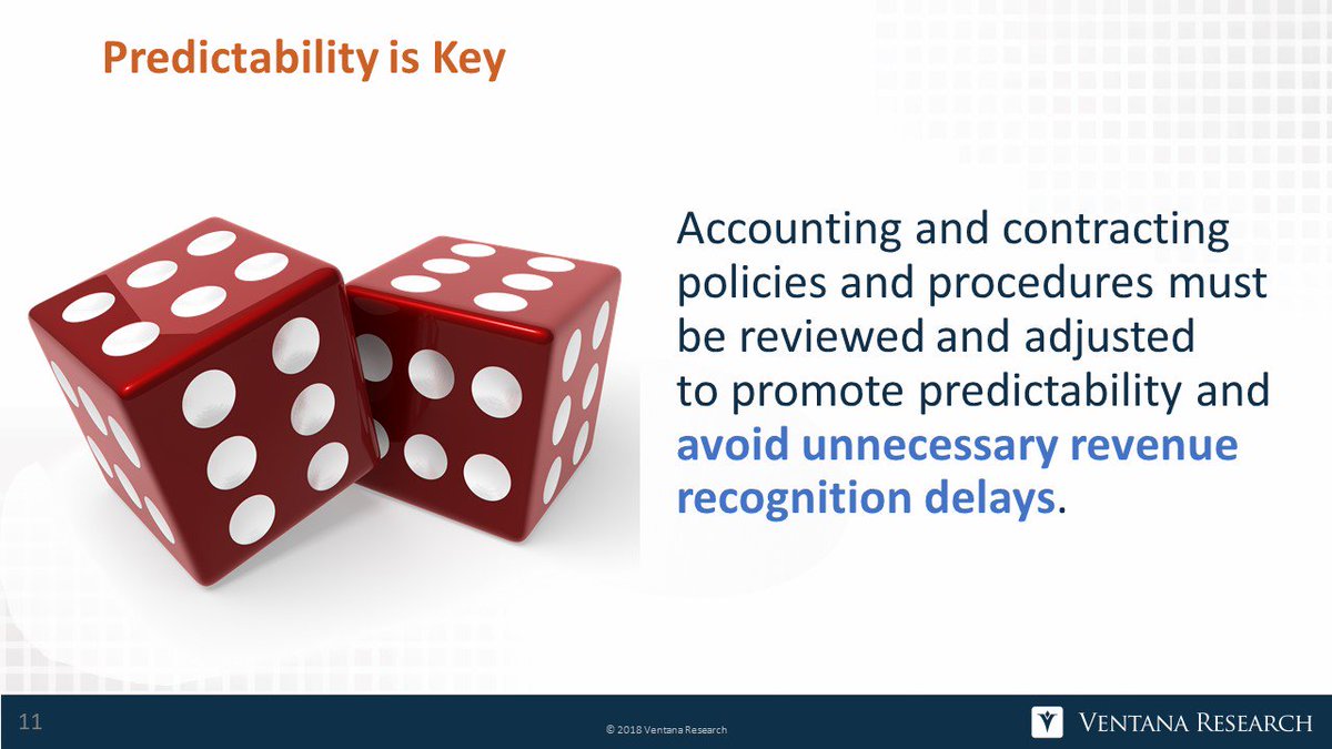 ISG_SW_Research's tweet image. Review your contracting &amp;amp; accounting policies &amp;amp; processes to avoid unnecessary delays in #revrec &amp;amp; to make  timing as predictable as possible. @prophix @rdkugelvr #ASC606 #IFRS16
