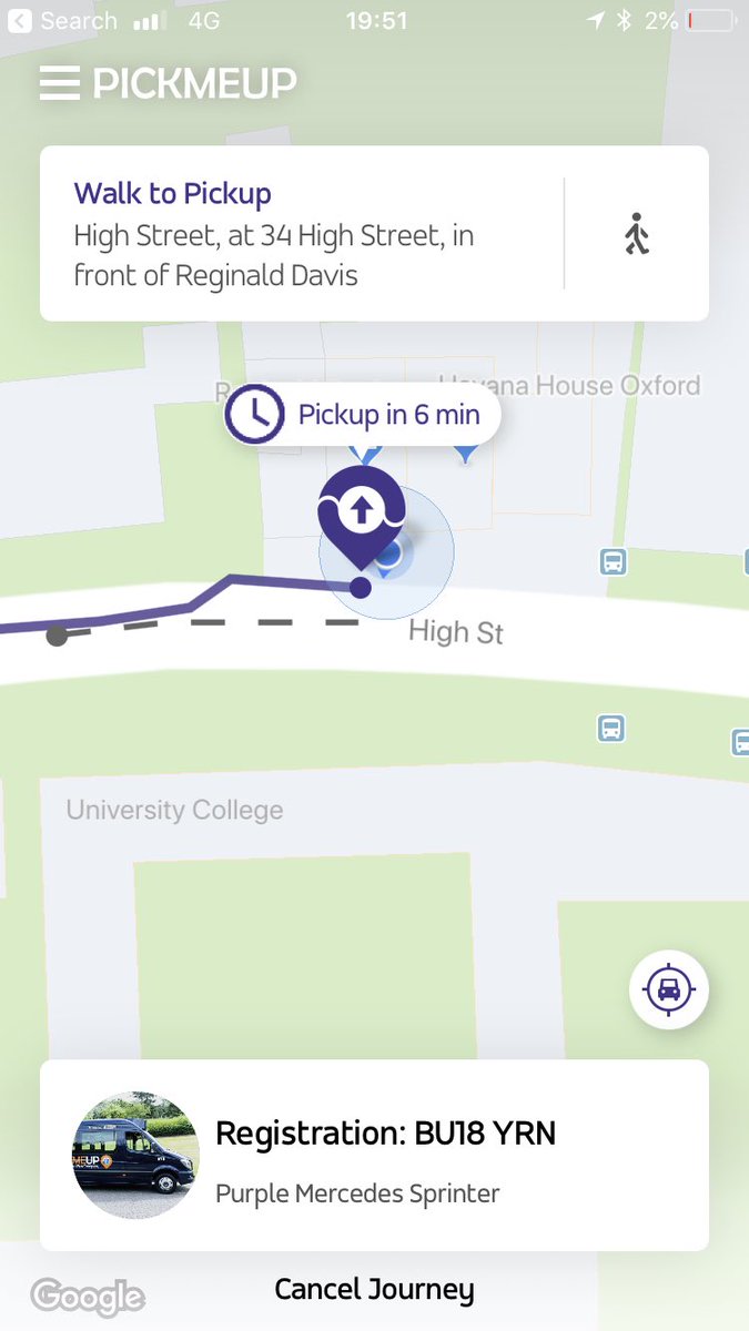 thomasarran's tweet photo. Taking my first PickMeUp journey... busy the two last times I tried. Is this the future of public transportation? https://t.co/xpGXnt9p8a
