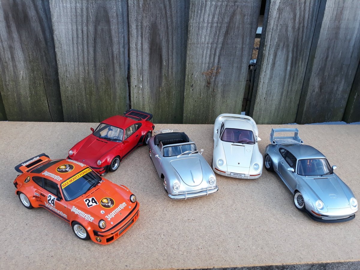 Been taking pics of a selection of my model Porsches for this year of #Porsche70