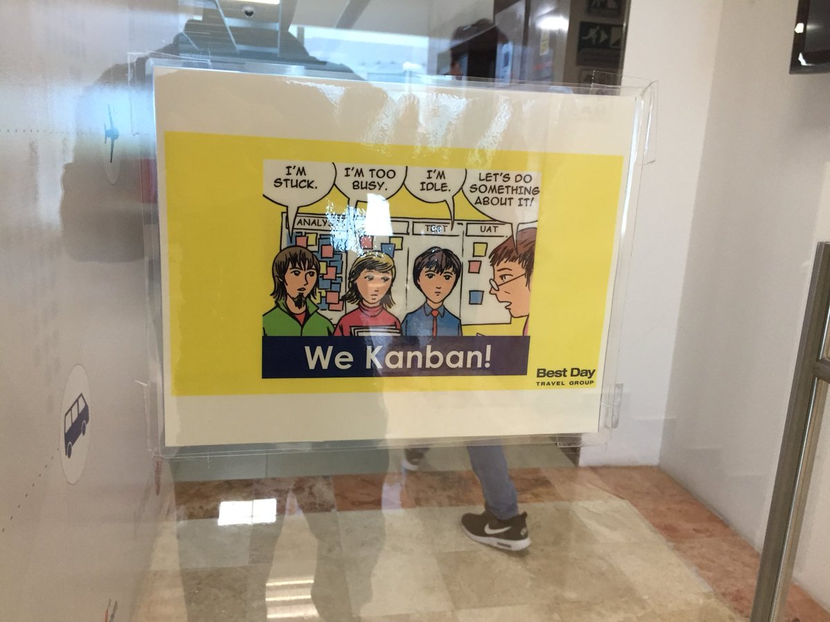 We Kanban at Best Day Travel Group#