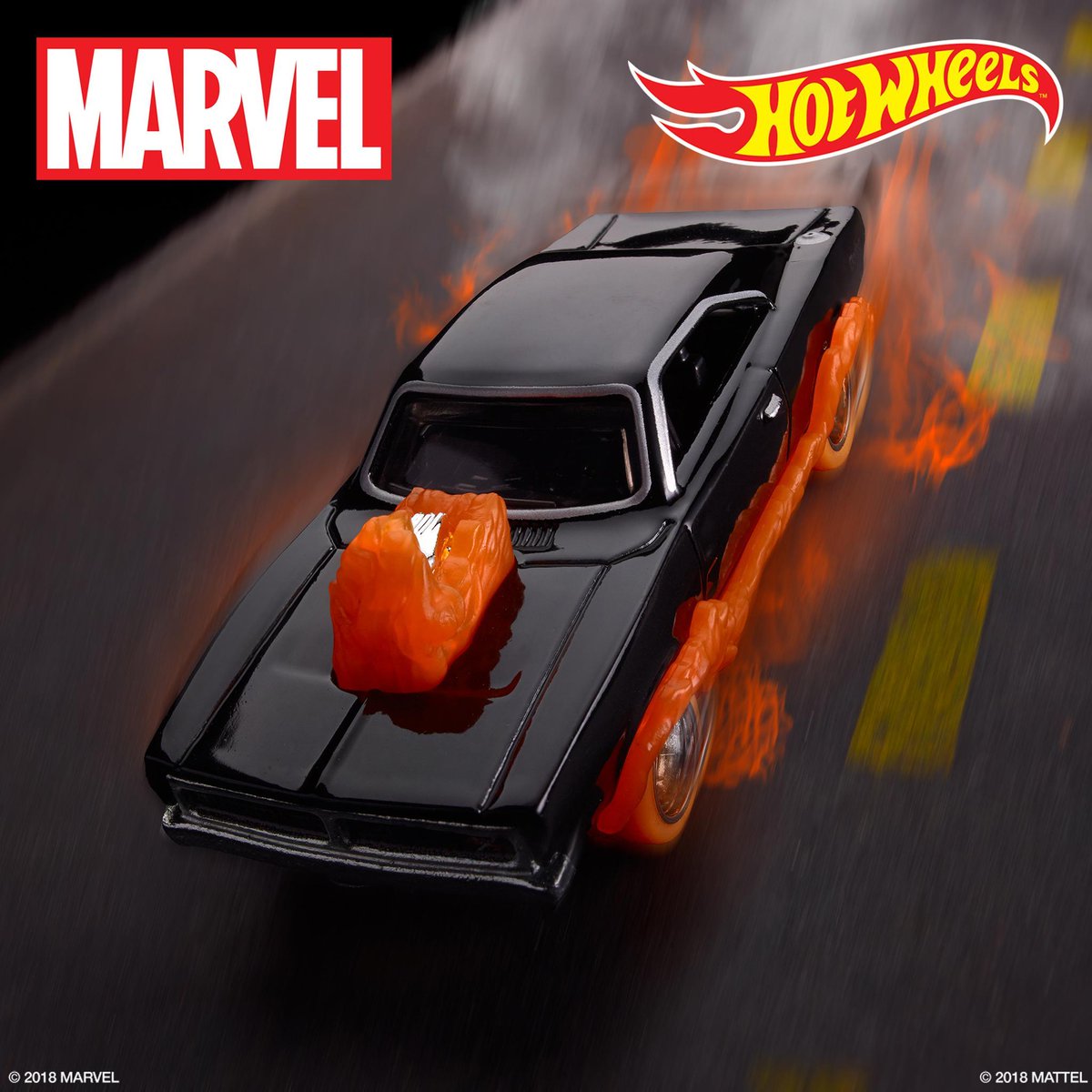 Hot Wheels Ghost Rider Dodge Charger 1:64 