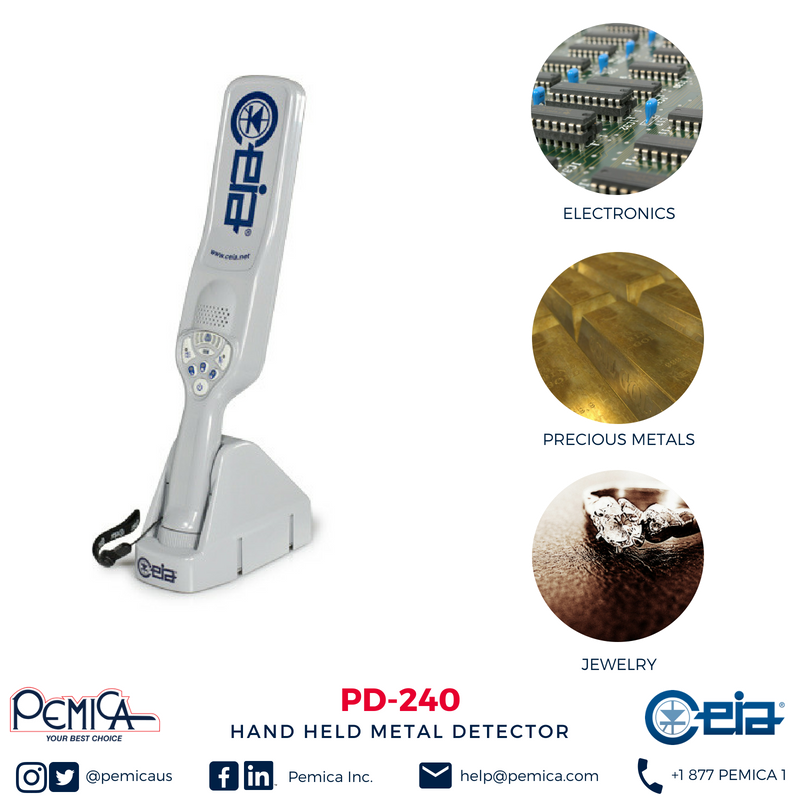 Pemica Inc On Twitter The Ceia Pd240 Hand Held Metal Detector Is The Best Component In Your Loss Prevention Strategy Besides Its Elegant Robust And Ergonomic Design The Pd240 Complies With The Latest Security