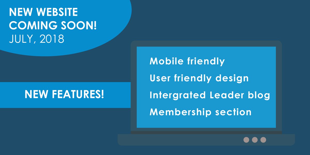 SVLeadershipGrp's tweet image. We are pleased to announce the launch of our new website! We plan to launch our new website by July 31, 2018 with newly added features. Stay tuned for more updates!